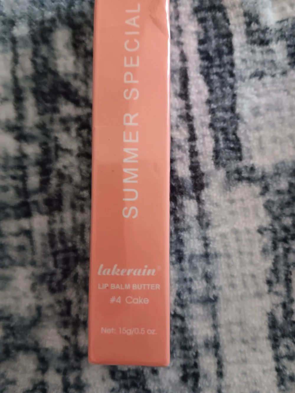 Lip Balm Butter #4 Cake — Peachy Pink Hydrating Balm